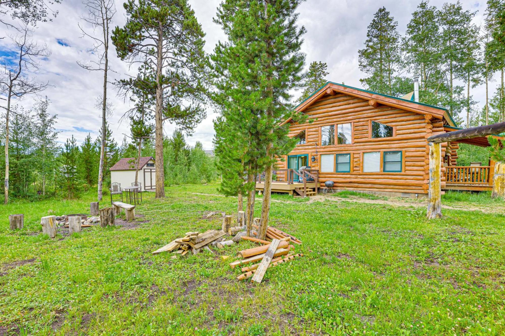 Grand Lake Cabin With Direct Access To Rocky Mtn Np! Ngoại thất bức ảnh